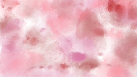 Abstract pink watercolor background.Hand painted watercolor. vectorのイラスト素材