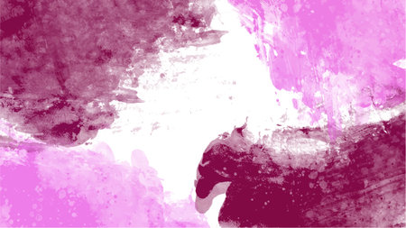 Abstract pink watercolor background.Hand painted watercolor. vectorのイラスト素材