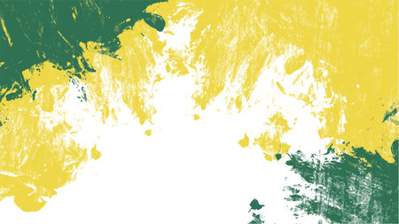 Abstract yellow watercolor background.Hand painted watercolor. vectorのイラスト素材