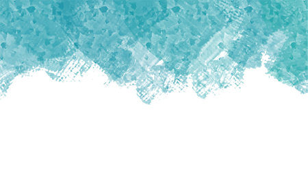 Abstract blue watercolor background.Hand painted watercolor. vectorのイラスト素材