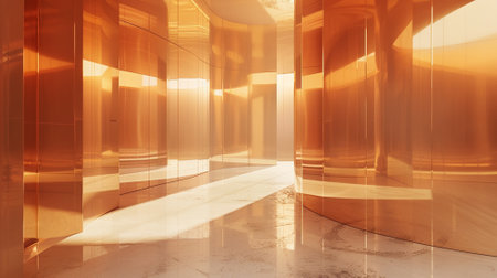 Transparent mirror background. Abstract background concept.の素材