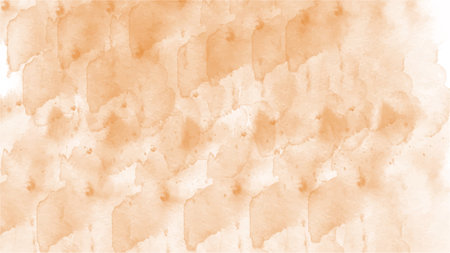 Abstract orange watercolor background.Hand painted watercolor. vectorのイラスト素材