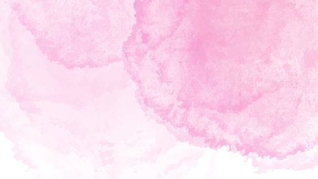 Abstract pink watercolor background.Hand painted watercolor. vectorのイラスト素材