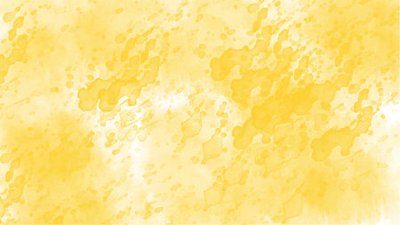 Abstract yellow watercolor background.Hand painted watercolor. vectorのイラスト素材