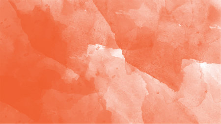 Abstract orange watercolor background.Hand painted watercolor. vectorのイラスト素材