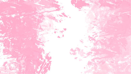 Abstract pink watercolor background.Hand painted watercolor. vectorのイラスト素材