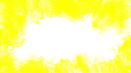 Abstract yellow watercolor background.Hand painted watercolor. vectorのイラスト素材