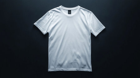 Mockup T-Shirt on white background.の素材