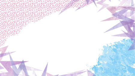 Abstract colorful watercolor background.Hand painted watercolor. vectorのイラスト素材