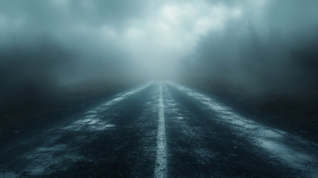 Road background with copy space for your design.の素材