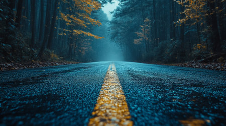 Road background with copy space for your design.の素材