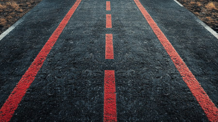 Road background with copy space for your design.の素材