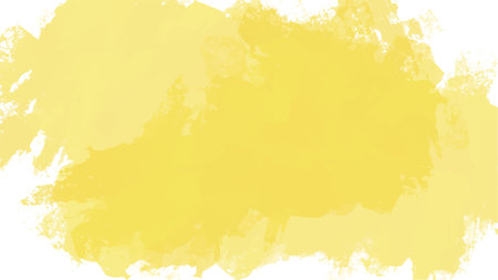 Abstract yellow watercolor background.Hand painted watercolor. vectorのイラスト素材