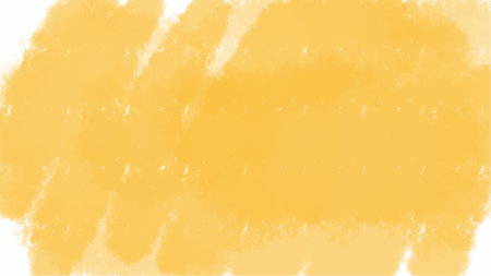 Yellow watercolor background with copyspace for your design. vector.のイラスト素材