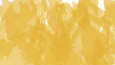 Yellow watercolor background with copyspace for your design. vector.のイラスト素材