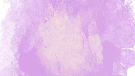 Purple watercolor background with copyspace for your design. vector.のイラスト素材