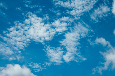 blue sky with cloud
