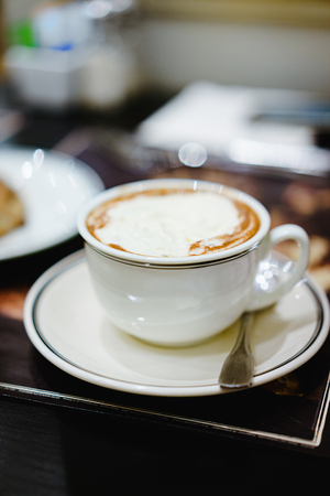 Cup of hot cocoaの写真素材