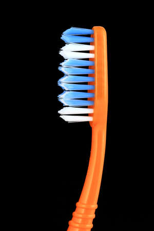 Close up of a tooth brush as a concept for daily health careの写真素材