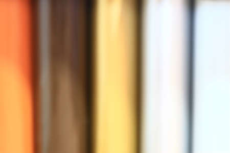 colored vinyl tubes as an abstract background bluredの写真素材