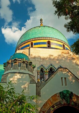 The famous zoo of Budapest, Hungary のeditorial素材