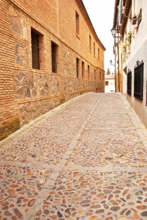 Nice houses in the old town の写真素材
