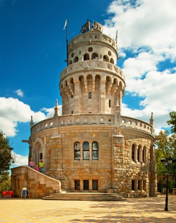 Look out tower in Budapest, Hungary のeditorial素材