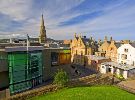 Inverness city Scotland 