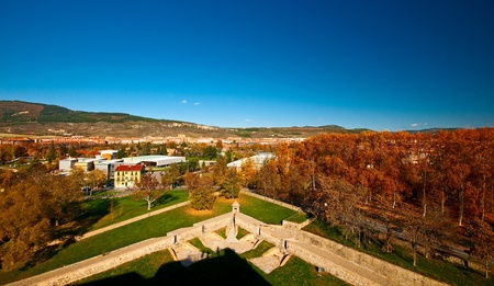 View on Pamplona, Navarraの写真素材