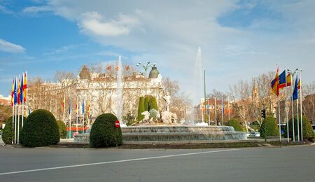 Fountain in Spain の写真素材