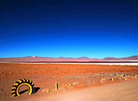 Nice Bolivian sceneの写真素材