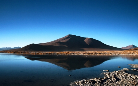 Nice Bolivian sceneの写真素材