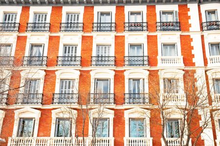 Windows in Spain, Madrid の写真素材