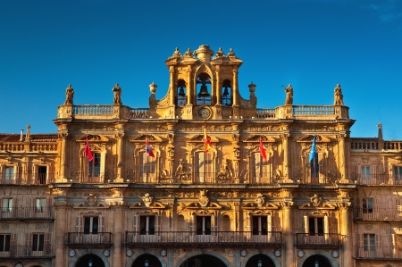Plaza Mayor of Salamanca, Spain のeditorial素材