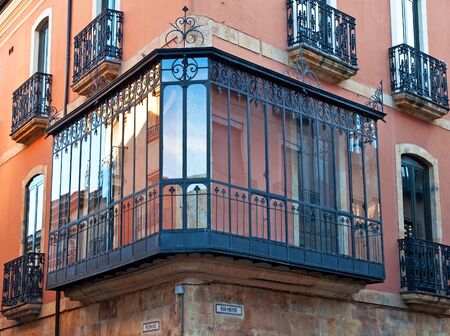Nice house in the old town of Salamanca, Spain のeditorial素材