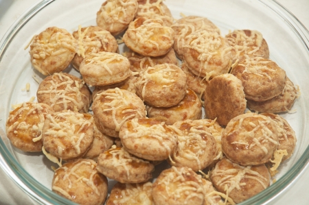 Fresh scones Traditional hungarian cake pogacsa Fresh scones Traditional hungarian cake pogacsa