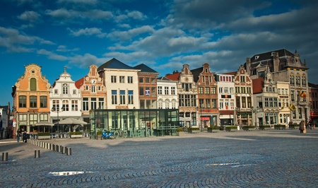 View of the Grote Marktのeditorial素材