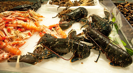 Fresh seafood