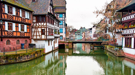 Old town of Strasbourgのeditorial素材