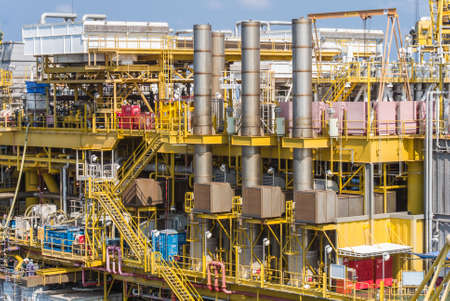 oil platform on the seaのeditorial素材