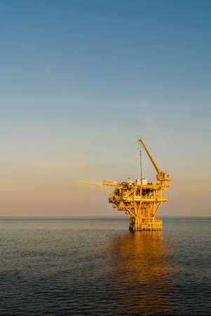 oil platform on the seaのeditorial素材
