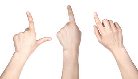 set of a womanの写真素材