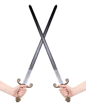 competition concept isolated on a white backgroundの写真素材