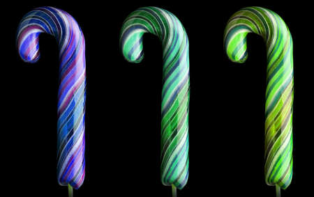 Bright colorful lollipop setの写真素材