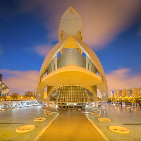 Modern european architecture, Valenciaのeditorial素材