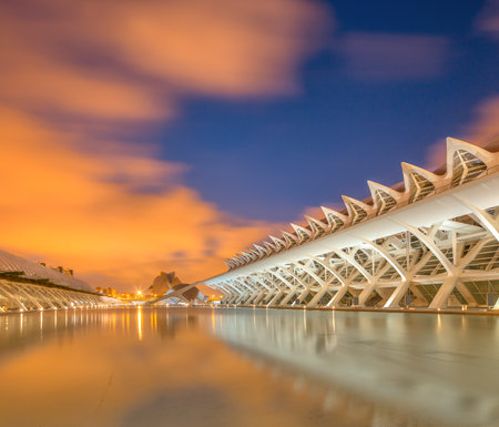 Modern european architecture, Valenciaのeditorial素材