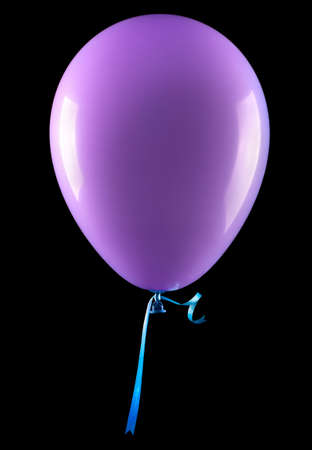 flying balloons isolatedの写真素材