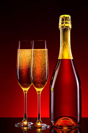luxury champagne backgroundの写真素材