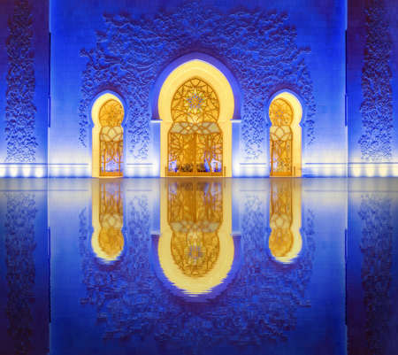 Sheikh Zayed Grand Mosqueの写真素材