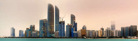 Abu Dhabi Skylineの写真素材